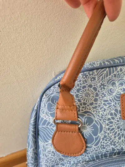 Mochila New Looxs floral azul - miniatura 3