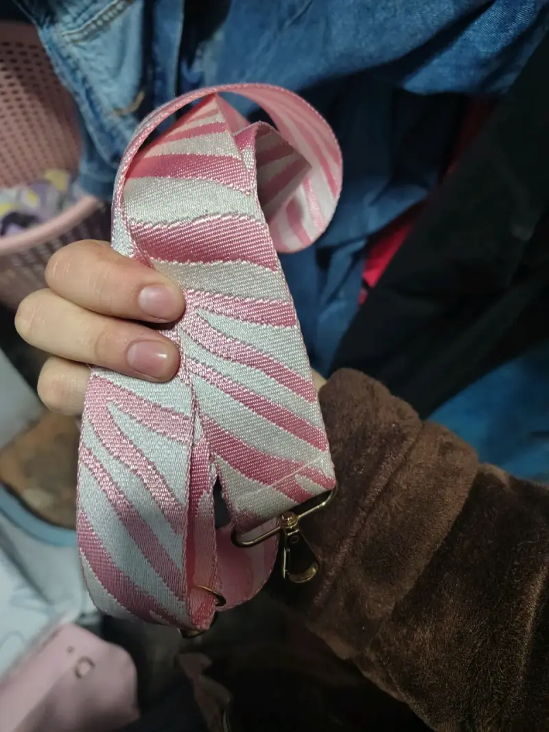 Cartera rosa con diseño de orejas - 2