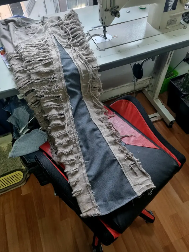 JEANS PERSONALZADOS/HECHO A MANO - 6