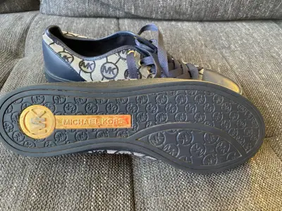 Zapatillas casuales Michael Kors azul - miniatura 2