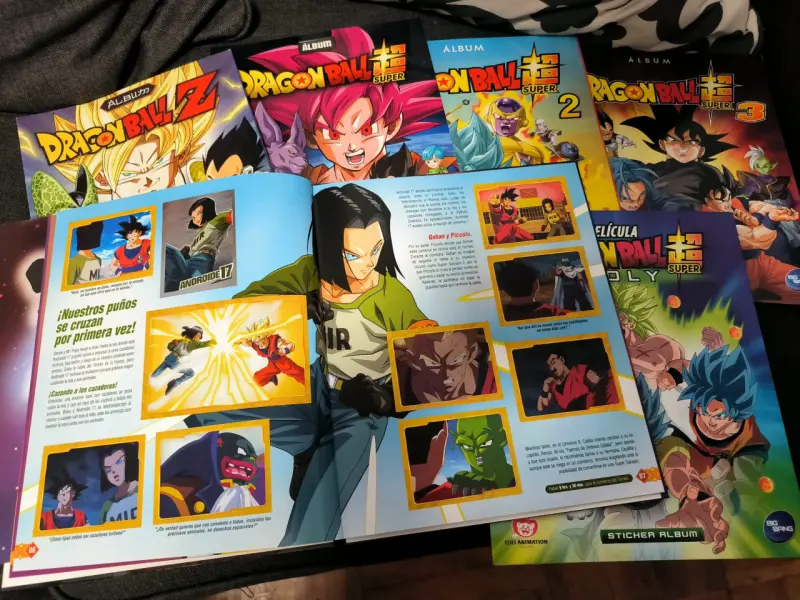 Álbumes Dragon Ball Super edición Big bang - 2