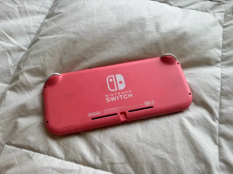 Consola portátil Nintendo Switch Lite coral - 3