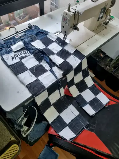 Jeans personalizados/hecho a mano - miniatura 1
