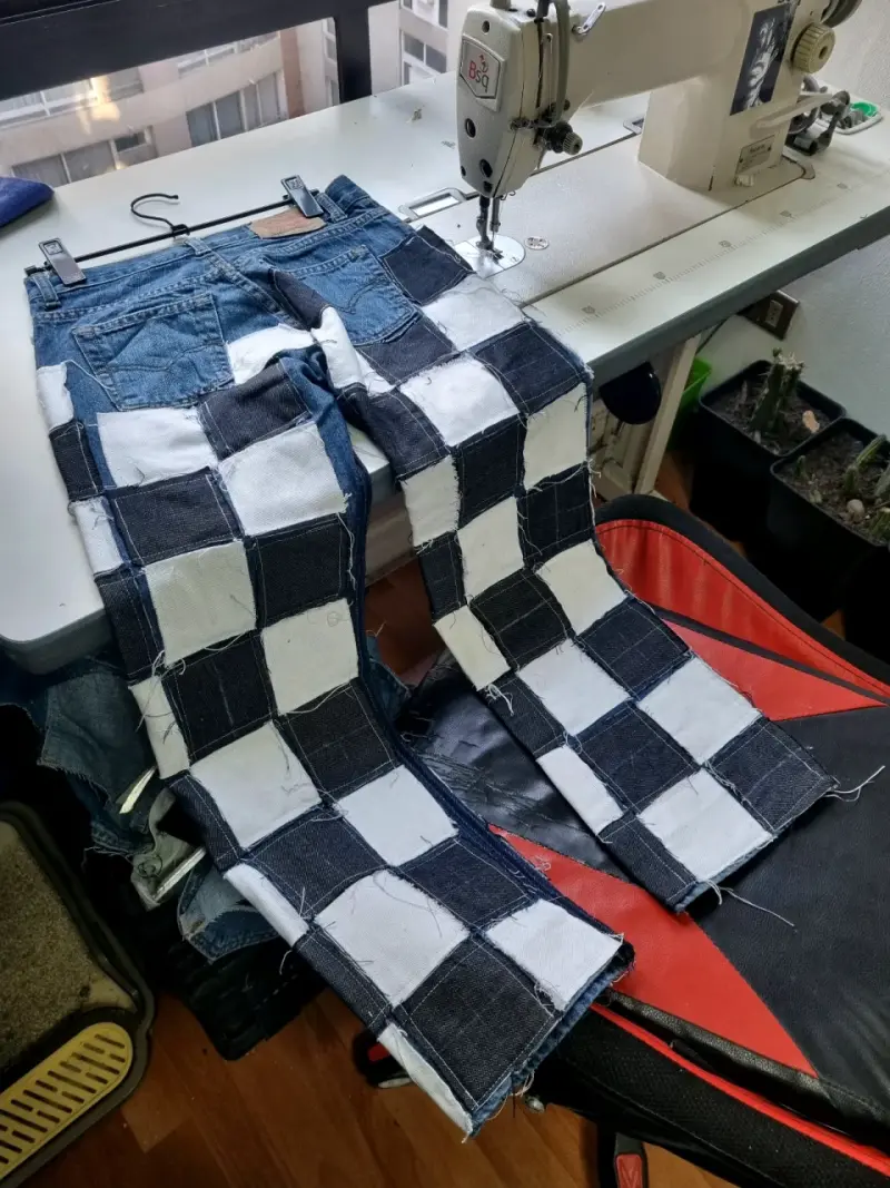 Jeans personalizados/hecho a mano - 2