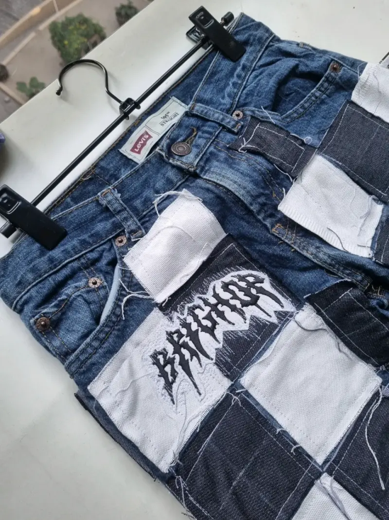 Jeans personalizados/hecho a mano - 4