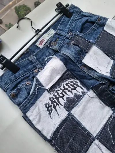 Jeans personalizados/hecho a mano - miniatura 4
