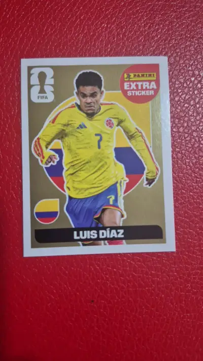 Lámina Panini FIFA Luis Díaz Colombia - miniatura 1