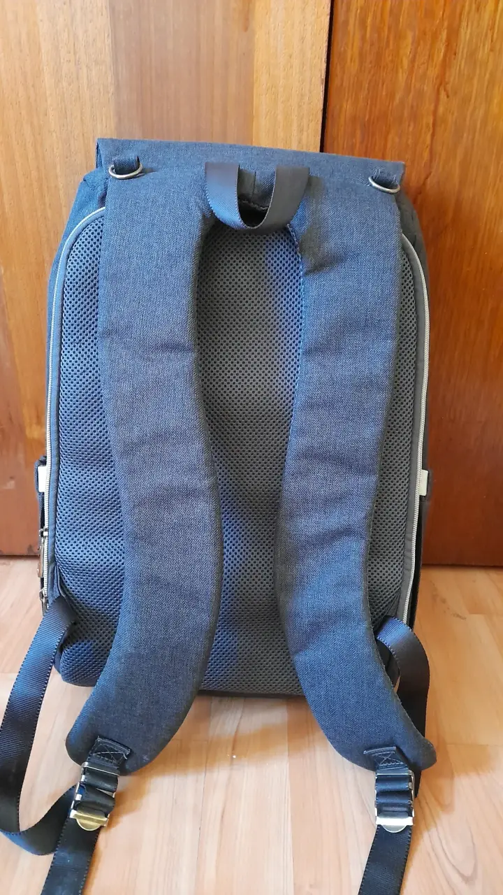 Mochila Bebesit gris para pañales - 3