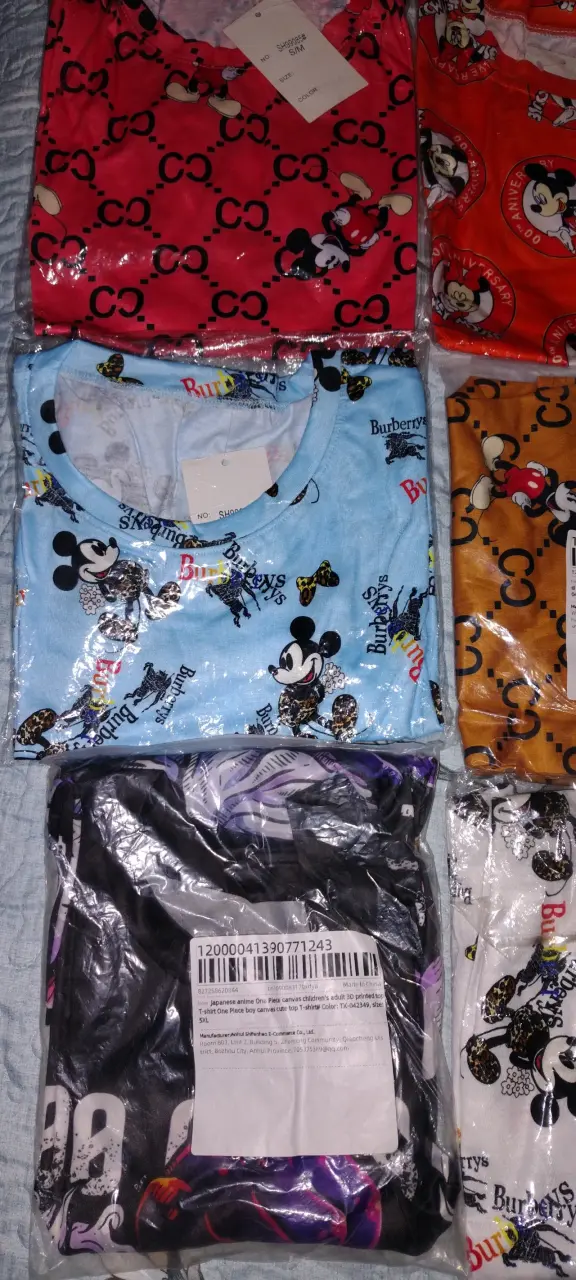 Poleras estampadas de Mickey Mouse anime - 2