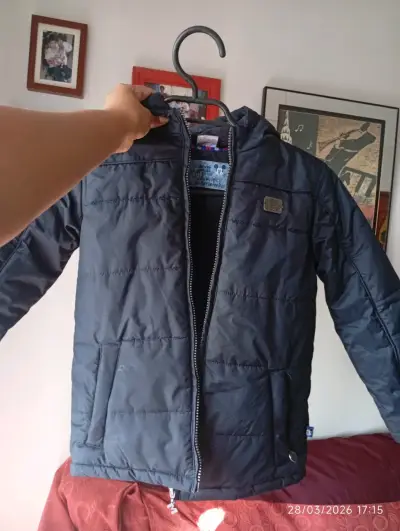 Chaqueta acolchada azul para hombre - miniatura 2