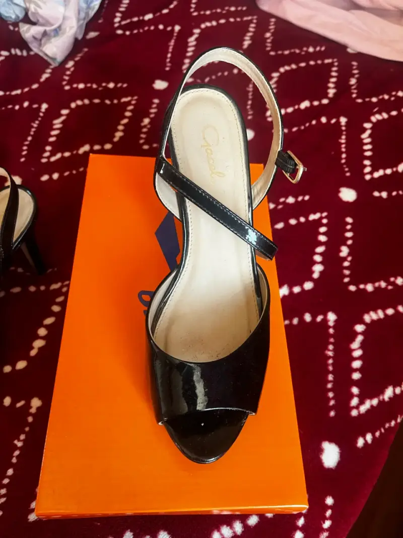 Tacones negros Gacel elegantes - 2