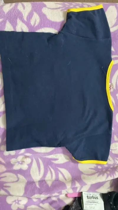 Polera Brasil Rio de Janeiro azul y amarilla - miniatura 3