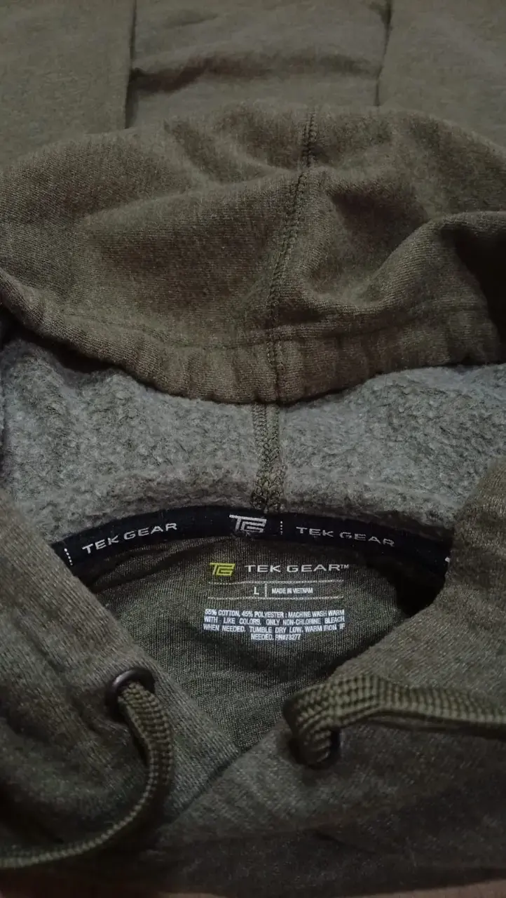 Polerón Deportivo Tek Gear Mangas Raglán Original - 3