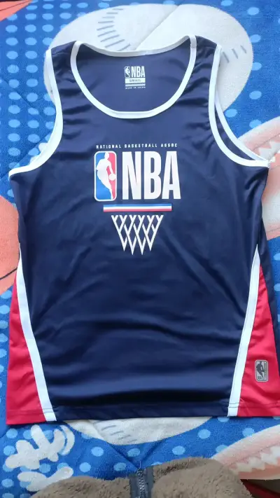 Polera deportiva NBA azul sin mangas - miniatura 1