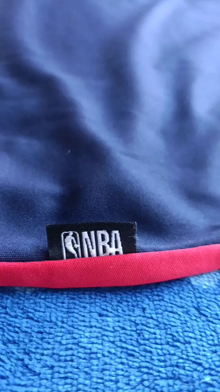Polera deportiva NBA azul sin mangas - 3