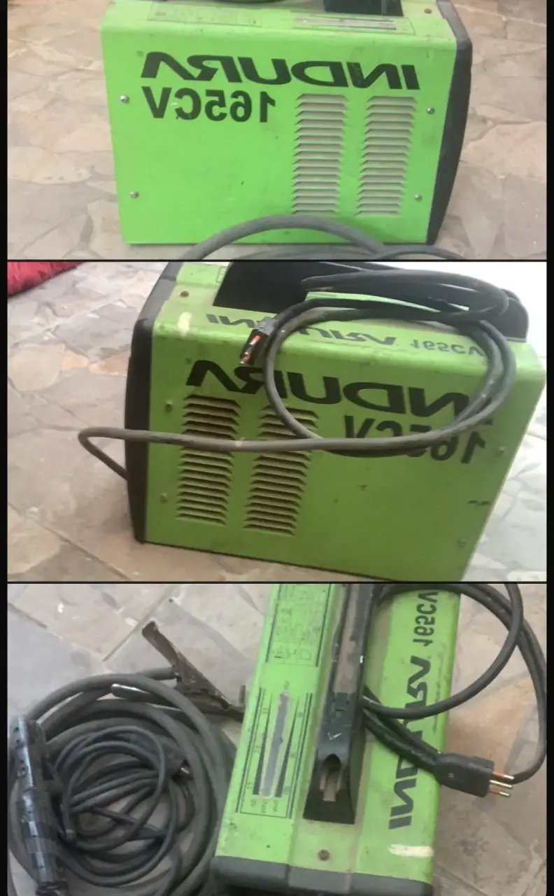 Soldadora Inverter Indura 165CV verde