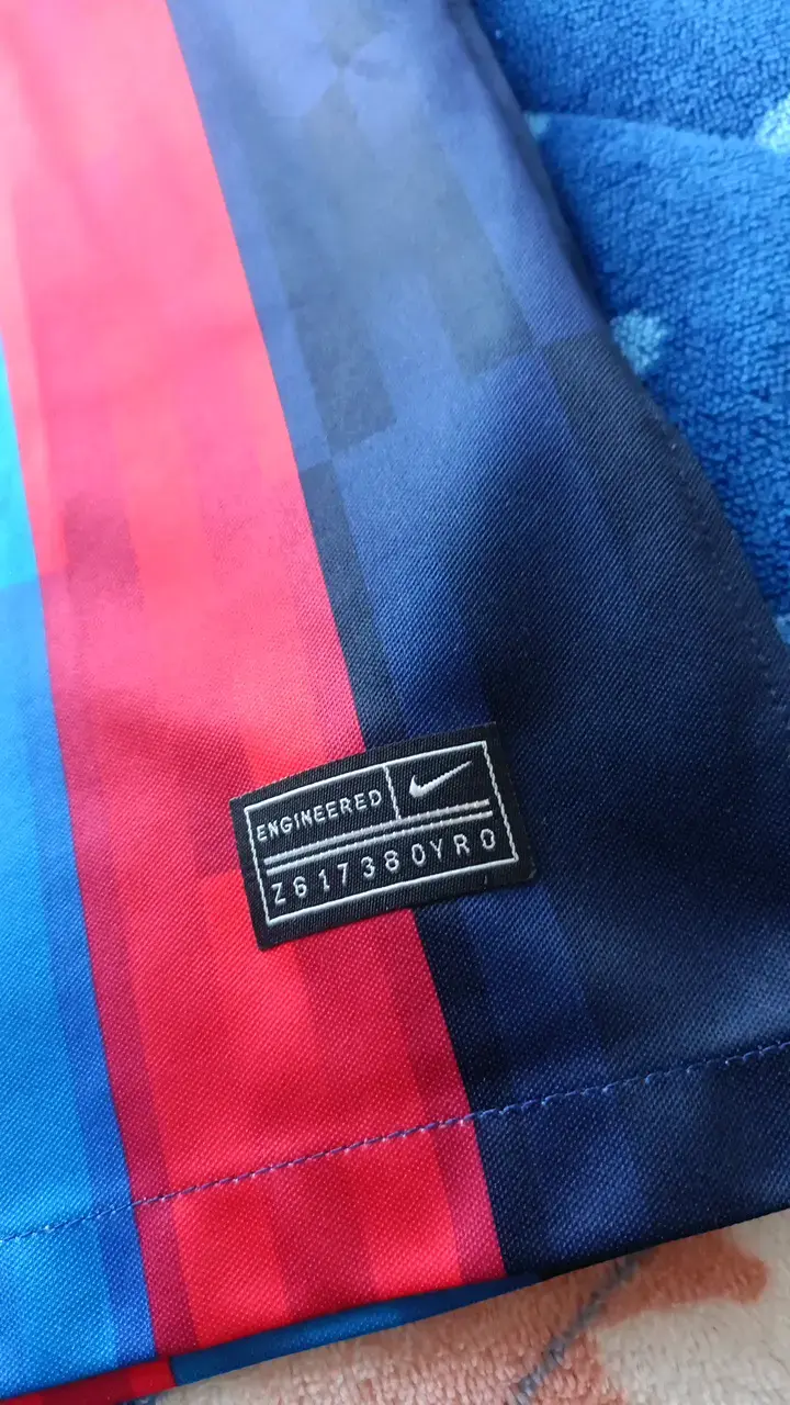 Camiseta Nike FC Barcelona oficial azul y roja - 2