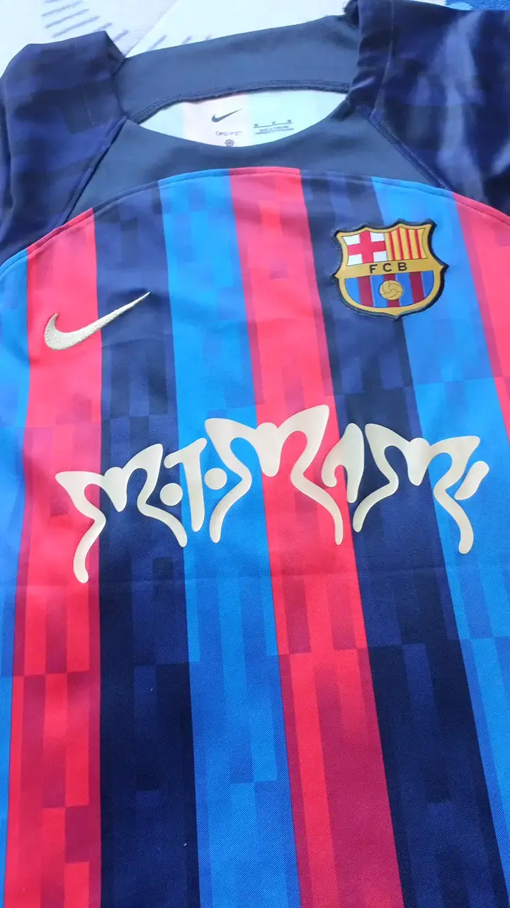 Camiseta Nike FC Barcelona oficial azul y roja - 3