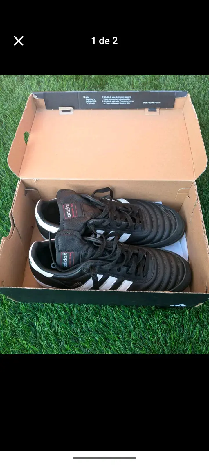 Zapatillas Adidas Mundial Team fútbol talla 40.5 - 2