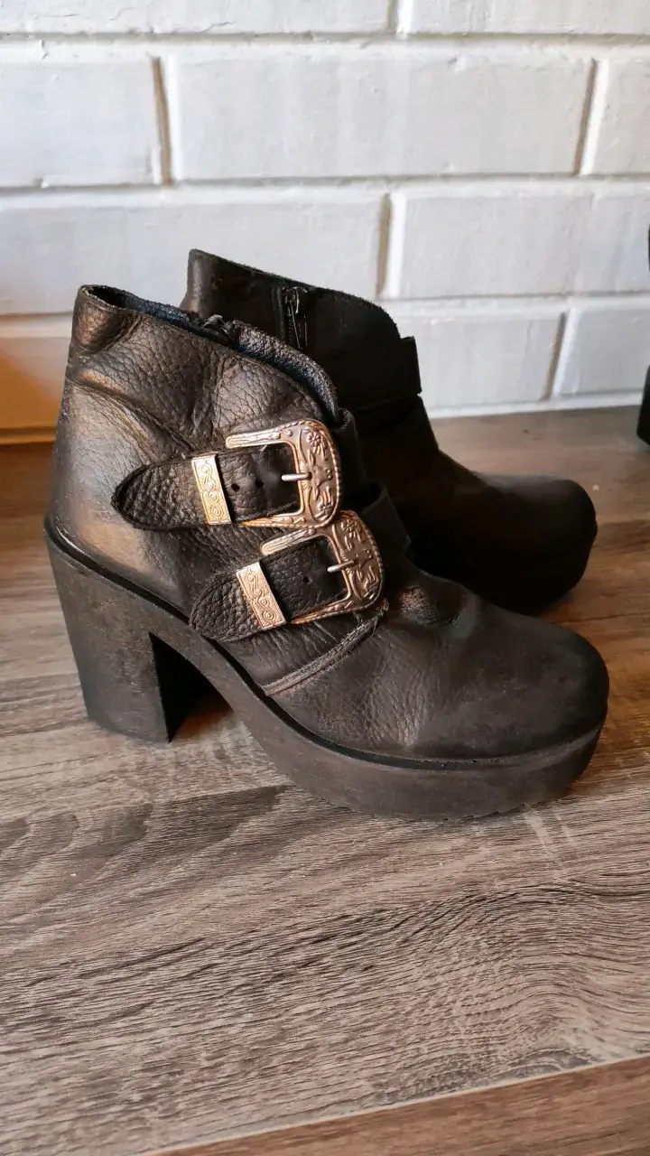 Botines de cuero 37 todos - 1