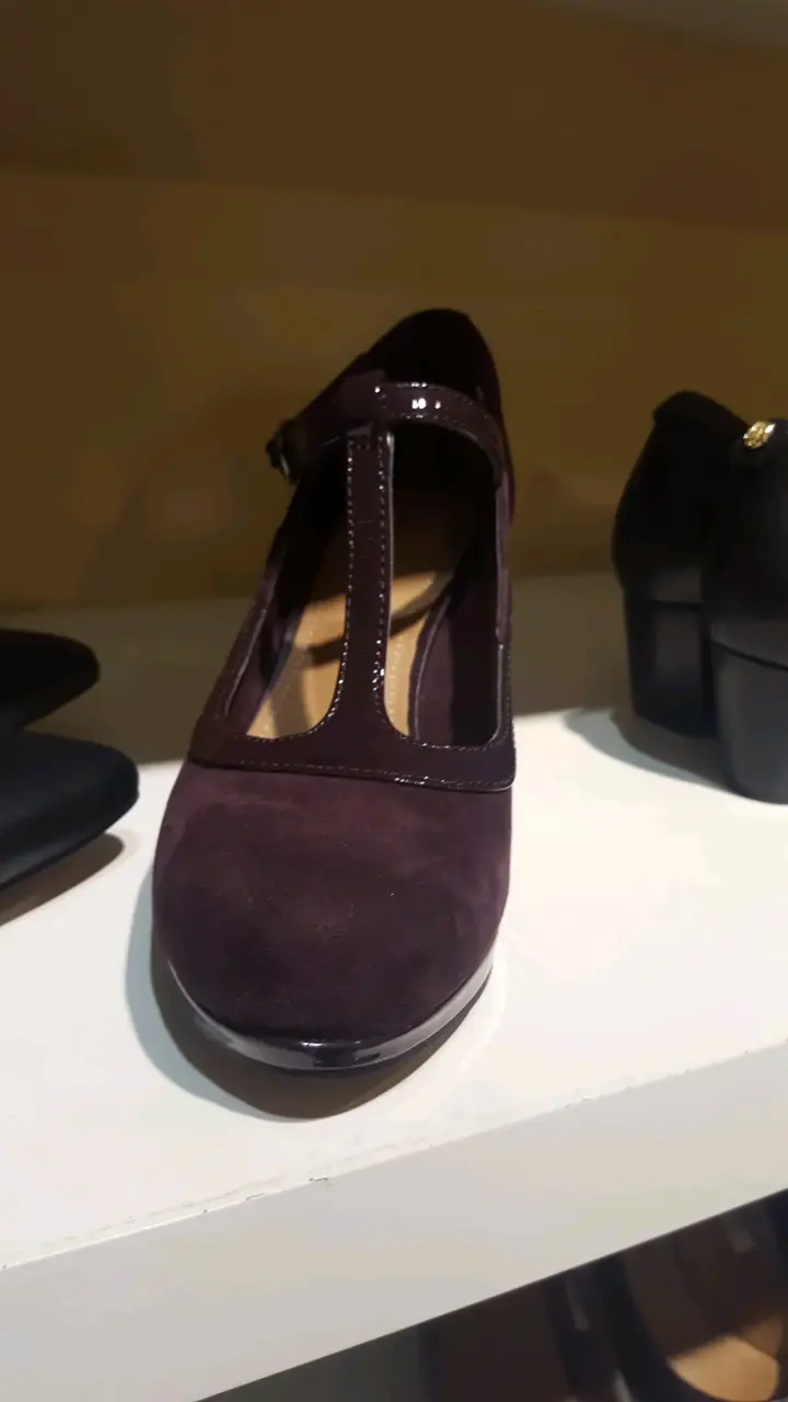 Zapatos de tacón morados elegantes - 3