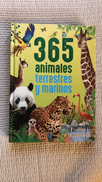 Libro 365 Animales Terrestres y Marinos - miniatura 1