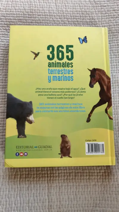 Libro 365 Animales Terrestres y Marinos - miniatura 2