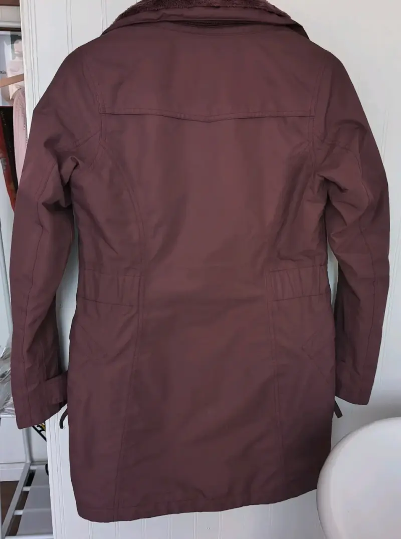 Chaqueta Doite Heritage mujer burdeo - 2