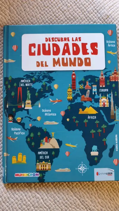 Libro infantil 'Descubre las ciudades del mundo' - miniatura 1