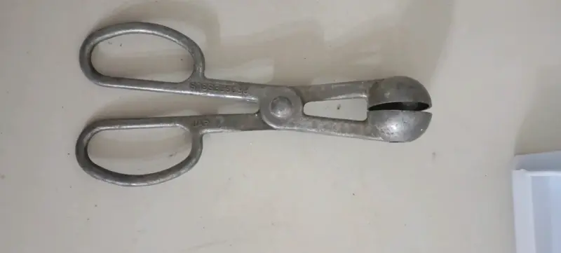 Pinza para bolas de helado de metal