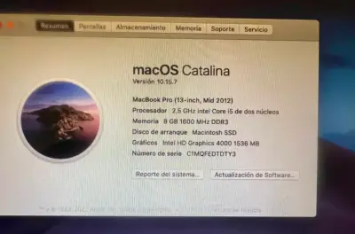 MacBook Pro  Apple en buen estado - miniatura 4