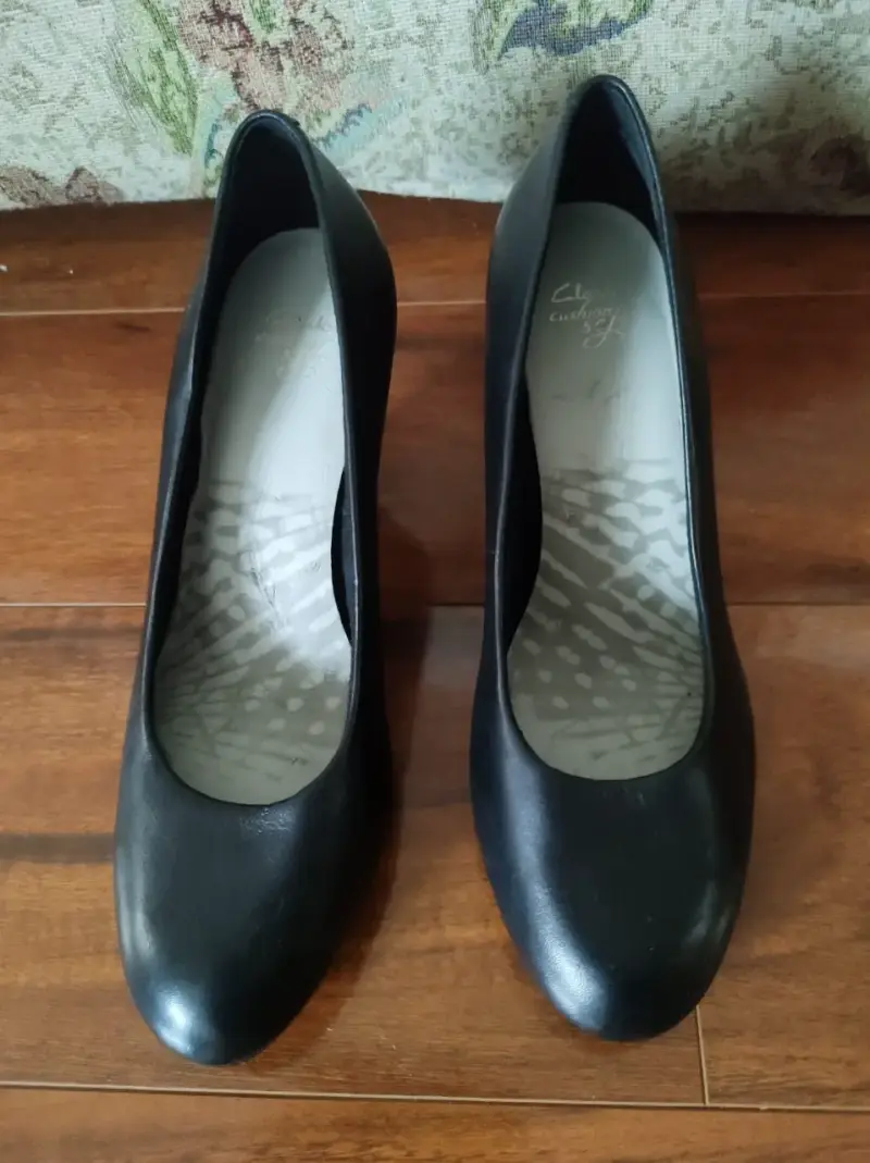 Zapatos de tacón negros Clarks elegantes T.41 - CL - 1