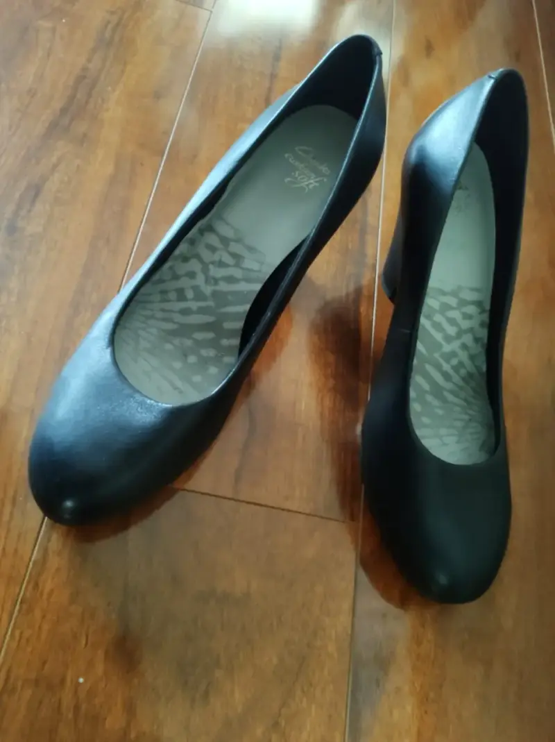 Zapatos de tacón negros Clarks elegantes T.41 - CL - 3