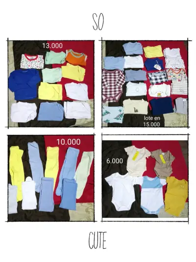Lote de ropa de bebé variada - miniatura 2