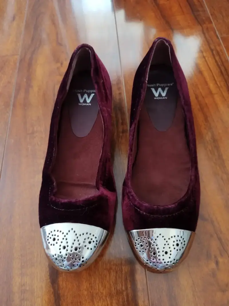 Zapatos Hush Puppies burdeos T. 35 -36 - 5