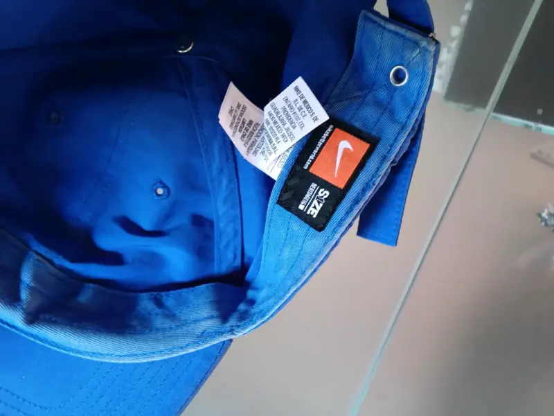 Gorra azul Nike deportiva unisex - 2