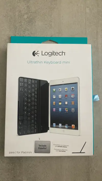 Teclado Logitech Ultrathin para iPad Mini - miniatura 1