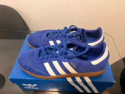 Zapatillas Adidas Samba azules para hombre - miniatura 2
