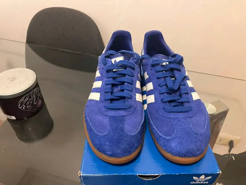 Zapatillas Adidas Samba azules para hombre - 3
