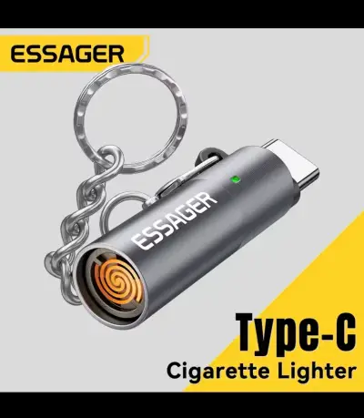 Encendedor USB Tipo-C Essager portátil - miniatura 1