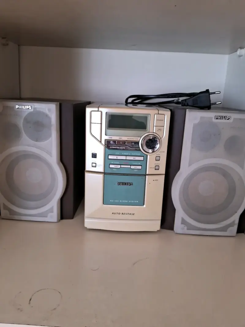 Equipo minicomponente Philips CD/cassete