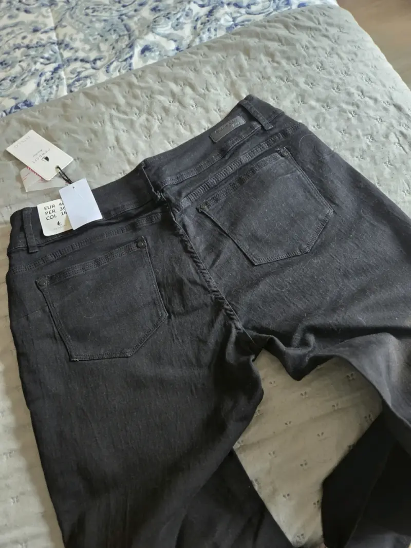 Jeans negros de mujer talla 46 ,jeans azules 2xl - 3