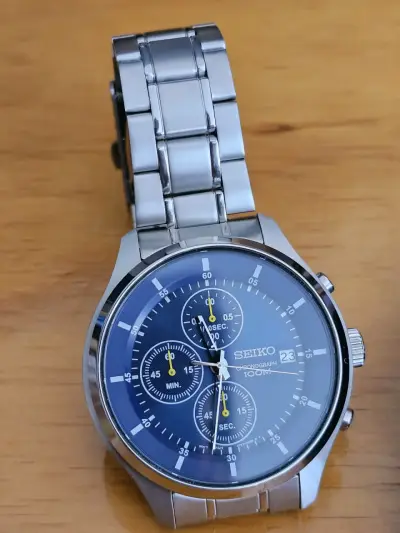 Reloj Seiko cronógrafo acero inoxidable - miniatura 1