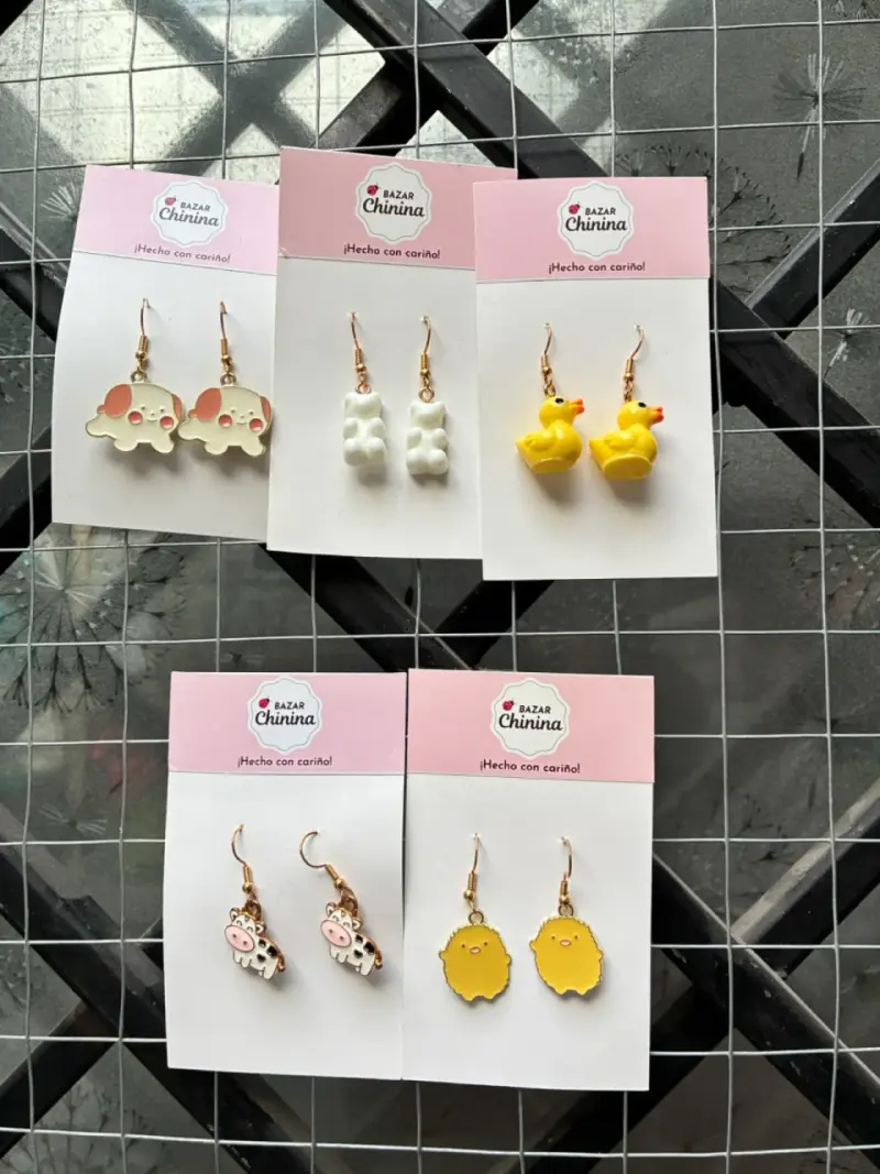 Set aros animalitos - 1