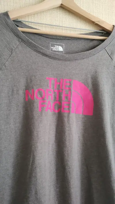Polerón gris The North Face para mujer - miniatura 3