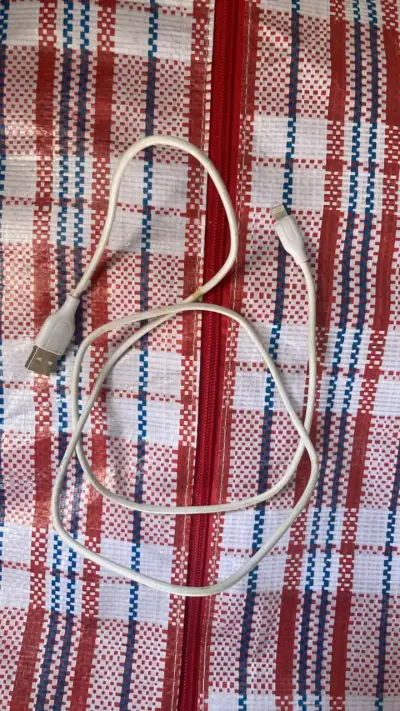 Cable USB a Lightning blanco - miniatura 1