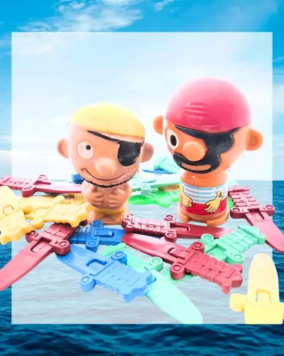 Juego de mesa Pirata Barril saltarin / pop up pira - miniatura 2