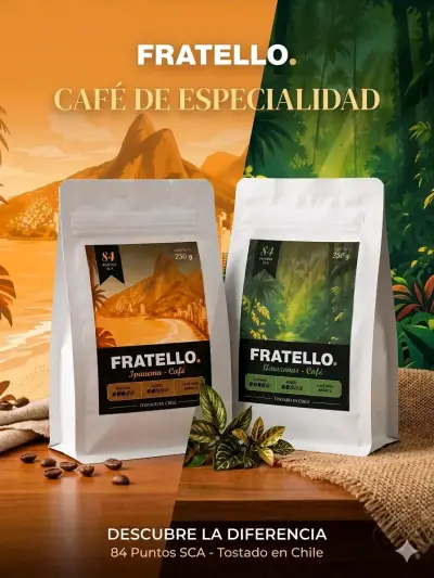 Café de especialidad Fratello Ipanema 250g GRANO - miniatura 1