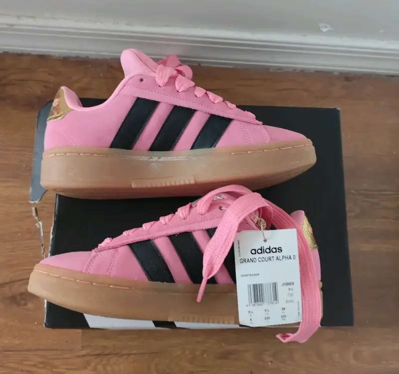 Zapatillas Adidas Grand Court Alpha rosa - 1