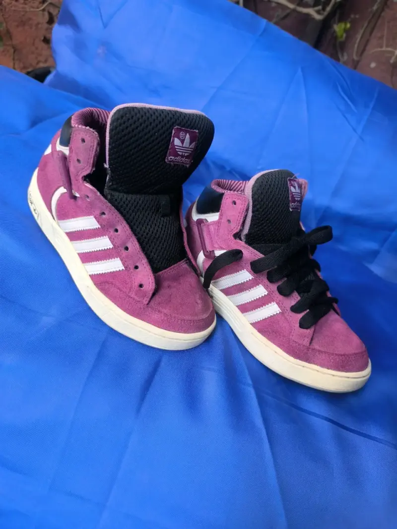 Botines Skechers Street rosados con forro - 4
